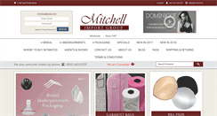 Desktop Screenshot of mitchellbridal.com